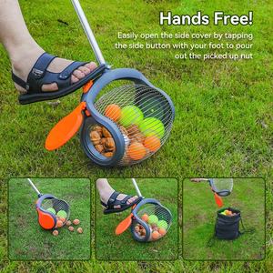 IFIXPRO Garden Rolling <span class=keywords><strong>Ramasse</strong></span> les balles de golf Outils de <span class=keywords><strong>noix</strong></span> de pécan manuel à la main - Product Image 5
