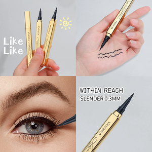 Crayon Eyeliner Liquide Marque Privée Anti-Bavures Séchage Rapide Longue Tenue Imperméable Noir Mat <span class=keywords><strong>Maquillage</strong></span> - Product Image 5