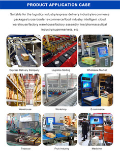 Chất lượng cao DWS hệ thống thép không gỉ Tự động cân máy có thể điều chỉnh bưu kiện QR Máy Quét Mã Vạch băng tải tĩnh - Product Image 5