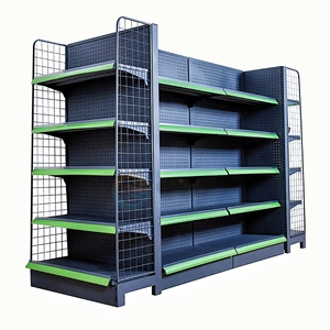Nhà máy tùy chỉnh 5-Tier nhiệm vụ ánh sáng kim loại Giỏ dây <span class=keywords><strong>Rack</strong></span> hiển thị cho các siêu thị Snack đứng để lưu trữ kẹo khoai tây chiên đồ ăn nhẹ - Product Image 1