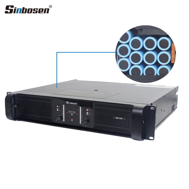 DS-14K Powerful Power 2 Channel High Fidelity Power Amplifier 8800w