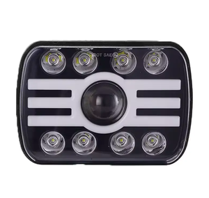 Faro de diodo emisor de luz de coche Rectangular 5*7 de 7 pulgadas, tubo de lente de lámpara todoterreno, tubo de camión, vehículo todoterreno <span class=keywords><strong>Cherokee</strong></span> - Product Image 5