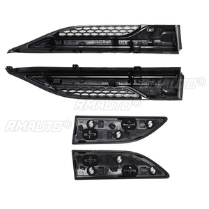 กรอบตกแต่งช่องลมรถยนต์ สำหรับ G80 G82 อุปกรณ์ตกแต่งรถยนต์ สำหรับ Range Rover Evoque 2012-2018 ฝาครอบสปลิตเตอร์ ชิ้นส่วนตกแต่ง - Product Image 4