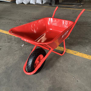 Carretilla de Carga Pesada de Fábrica China, Carretilla de Doble Rueda WB6431, Gran Capacidad de Carga de 100L - Product Image 6