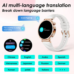 Reloj Inteligente AM35, para Damas, Mujeres, Chicas, Glamour, Moda, Bonito Reloj, Monitoreo de <span class=keywords><strong>Salud</strong></span>, GPTAI, +150 Ejercicios, Ligero - Product Image 4