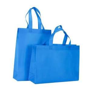 Bolsa no tejida de color con logotipo personalizado, bolsa de mano no tejida personalizada, bolsa de compras a precio barato publicitaria, venta al por mayor, logotipo impreso personalizado - Product Image 6