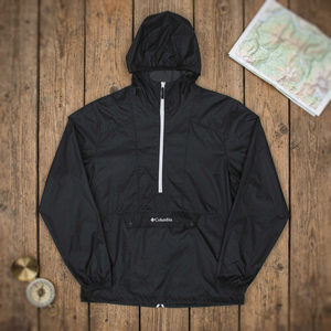Columbia Flashback <b>Windbreaker</b> <b>Black</b> Soft Shell Coated Waterproof Technology M Size Windproof Water Resistant Unisex All Seasons - Product Image 2
