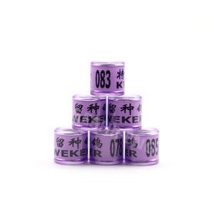 Geshifeng <span class=keywords><strong>Bague</strong></span> Oiseau et Pigeon Fabricant Vente 2024 <span class=keywords><strong>Bague</strong></span> Pied Pigeon Multicolore Id 8Mm - Product Image 5