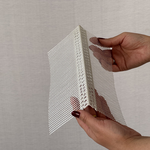 100 мм Настенный Протектор гипсокартон профили ПВХ штукатурные Угловые бусины с профессиональной стекловолоконной сеткой - Product Image 2