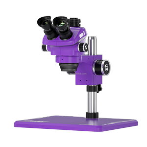 Microscopio Estéreo Trinocular MECHANIC IMic 3-B11 7X-50X a Color para Reparación de Móviles con Zoom Continuo de 6-45X - Product Image 5