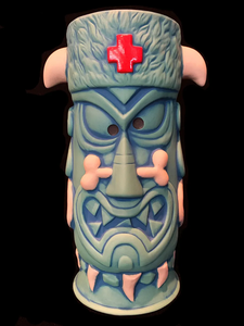 Witch Doctor Tiki Mug 24oz Diseño personalizado Taza Tiki <span class=keywords><strong>de</strong></span> cerámica Taza <span class=keywords><strong>de</strong></span> cóctel Drinkware - Product Image 4