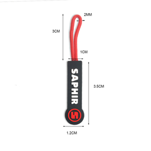 Изготовленный на заказ логотип, застежка-молния и силиконовая мягкая ПВХ, резиновая молния, милый модный профессиональный дизайн, несколько стилей, застежка-молния - Product Image 3