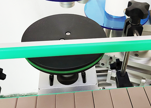 Tự động điện Độ chính xác cao nhãn gắn bó máy với động cơ & PLC cho chai & lon - Product Image 4