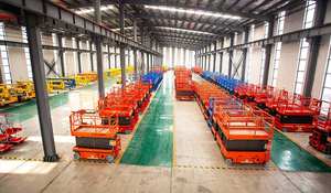 핫 세일 10m 12m 14m 자체 추진 가위 리프트 테이블 지니 가위 리프트 경량 남자 리프트 - Product Image 6