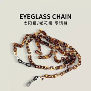 <span class=keywords><strong>Cadena</strong></span> de gafas de acrílico con estampado de leopardo para mujer, <span class=keywords><strong>cadena</strong></span> para auriculares, cordón antipérdida para gafas, <span class=keywords><strong>cadena</strong></span> para el cuello, correa para colgar la mascarilla - Product Image 2