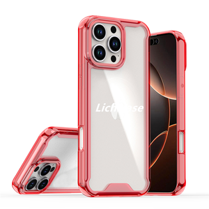 Coque de téléphone transparente conçue deux en un Lichicase de couleur vive pour Google Pixel 9 <span class=keywords><strong>9A</strong></span> 9Pro 9Pro XL coque personnalisée - Product Image 3