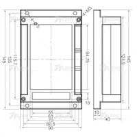 Transmisor digital de 8 canales de alta precisión, instrumento de medición de fuerza Delta-Sigma de 24 bits con salida RS485/RS232, 2 unidades