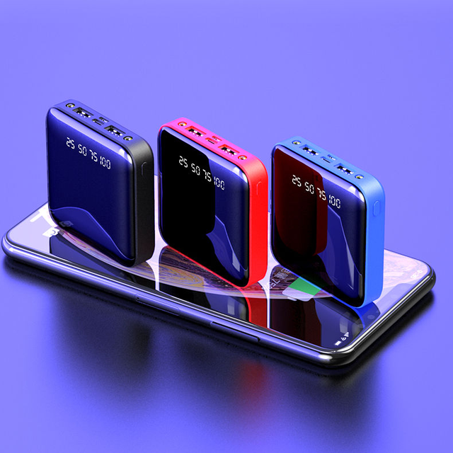 Best Small Portable Charger Slim Power Powerbank 5000mah 10000Mah Mobile Phone Mini Custom logo Power Bank 20000mah