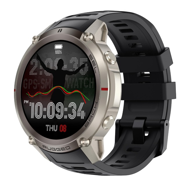 Factory DM59 Smartwatch for Call 5ATM Waterproof Global 6-Satellite GPS Heart Rate Health Monitoring 500mAh 170+ Answer Calls
