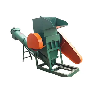 Industrial small waste plastic crusher for machine pvc pet recycling bottles