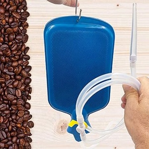NZMAN Kit de <span class=keywords><strong>lavement</strong></span> le plus vendu, sac de <span class=keywords><strong>lavement</strong></span> de 2L, tuyau en silicone de 5,0 pieds de long, 5 embouts réutilisables multi-tailles pour les lavements de nettoyage détox <span class=keywords><strong>du</strong></span> côlon - Product Image 4