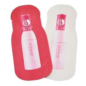 Cosmetic Sample Sachet Skincare Mini Tiny Sample Packaging Liquid Pouch Spout Pouches Bottle Shaped Pouch