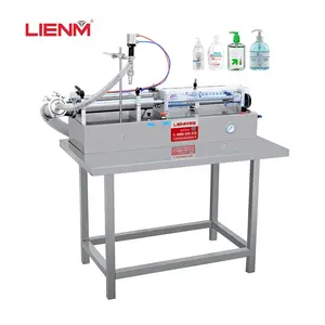 Lienm máquina de enchimento automática de creme, para cozinhar cosméticos, óleo mel, máquina de enchimento de garrafas