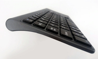 Clavier sans fil Slim 2,4 GHz avec pavé tactile, mini clavier avec pavé tactile