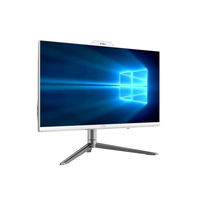 PC tout-en-un 23,8 pouces avec batterie intégrée, écran FHD IPS, ordinateur de bureau AIO avec caméra, processeur Intel Core I5 pour le bureau et la maison, accepte OEM ODM