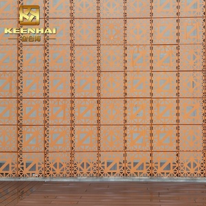 Keenhai चीन कस्टम सजावटी Facades पैनल लेजर काटने एल्यूमीनियम cladding शीट धातु निर्माण के लिए मुखौटा पैनलों - Product Image 3