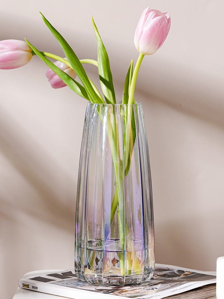Factory Produced Wholesale Glass Luxury Vase Glass