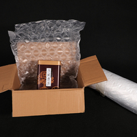 Rouleau de film à bulles d'expédition sur mesure, 300 m de long, coussin d'air pour l'emballage, bulles gonflables avec perforation pour l'emballage