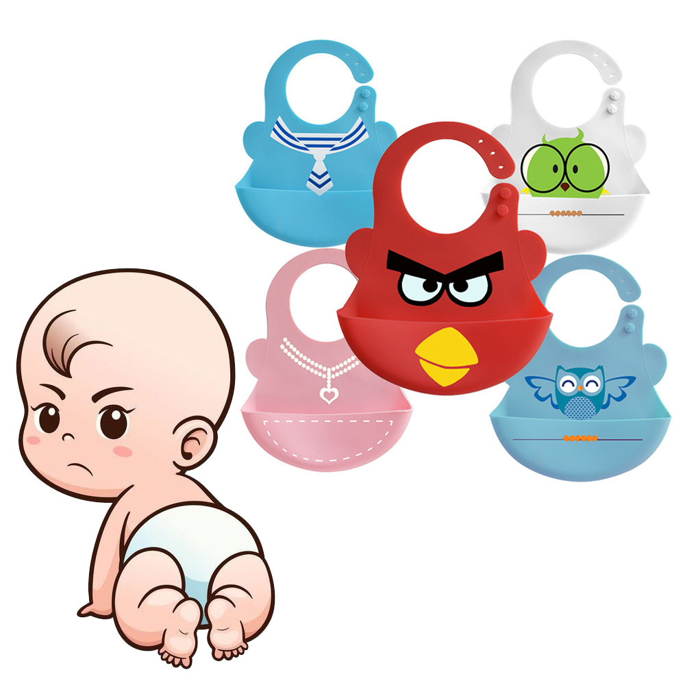 Силиконовые Экологичные новорожденных бандана слюни нагрудники детские продукты Кормление для младенцев