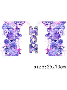 สติ๊กเกอร์<span class=keywords><strong>ห่อ</strong></span>แก้ว LETOP 1 ชิ้น สำหรับงานพิมพ์ DTF UV ขนาด 16 ออนซ์ สำหรับขวดแก้ว สำหรับวันแม่ ขายส่ง - Product Image 4