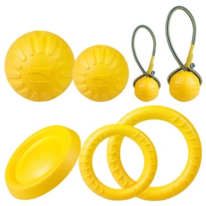 Jouet classique écologique en EVA pour chiens et chats, <span class=keywords><strong>anneau</strong></span> interactif à tirer, pour l'entraînement au jeu <span class=keywords><strong>de</strong></span> la corde - Product Image 1