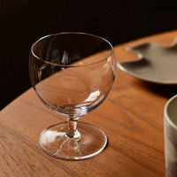 Verre à boisson spécial en cristal japonais, petite capacité, pour jus, latte glacé, café, cocktail, boisson personnalisée, transparent, écologique