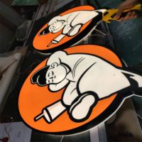DakeSign Factory Wholesale Custom Slim Double Sided LED Panel Light Box Indoor Advertising Company Direction Cinema Poster Frame