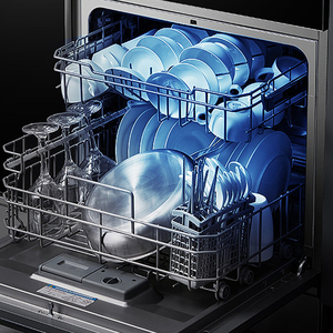 Gexiang fabbrica acciaio inossidabile moderno lusso Smart 3-in-1 lavelli da cucina lavastoviglie da incasso - Product Image 6