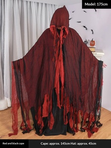 Costume d'Halloween pour adultes unisexe, cape d'<span class=keywords><strong>horreur</strong></span> Echo, vêtements de cosplay, vente directe d'usine, costumes d'Halloween - Product Image 6