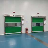Nouvelle porte rapide en PVC de haute qualité, porte à enroulement industrielle pour salle d'opération médicale, solution clé en main