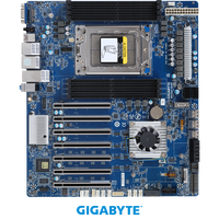Carte mère de serveur Gigabyte MC62-G40, processeur AMD Threadripper, chipset WRX80, double 10GbE, mémoire DDR4