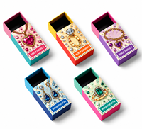Cajas de Embalaje Hechas a Mano con Logotipo Personalizado, Cajas de Regalo de Papel Pequeñas de Lujo Ecológicas, Caja de Embalaje para Joyería de Fábrica China