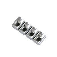 Écrou de trou fendu en croix de meuble personnalisé marteau de cylindre goujon écrou de connexion trou de goujon en croix écrou de baril