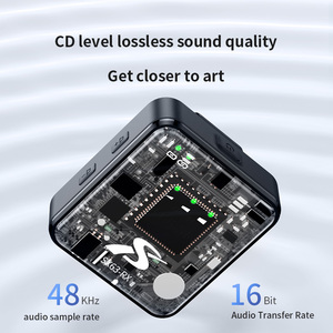 Microphone cravate sans fil SX63 avec boîtier de charge pour iPhone, utilisation sur ordinateur de bureau, réduction du bruit, streaming en direct - Product Image 6