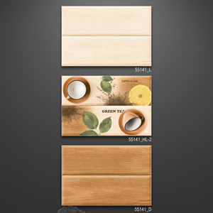 Smoke Free Japanese Design Waterproof 300x450mm Polished Ceramic Wall Tiles for Kitchen & Bathroom Interior Design by Vistaar - Product Image 1