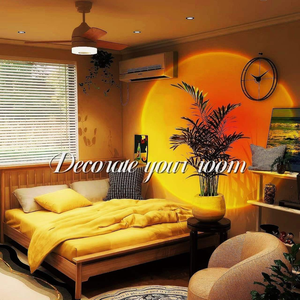 Projecteur Lampe Coucher de Soleil 16 Couleurs à Faible MOQ avec Télécommande, Projecteur <span class=keywords><strong>LED</strong></span> Visuel Romantique, Lampes Coucher de Soleil 16 Couleurs - Product Image 2