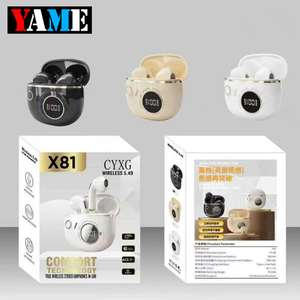 Audífonos X81 Tws con Cancelación de Ruido, Resistentes al Agua, con 6 Horas de Reproducción para Deportes al Aire Libre, con Pantalla Digital - Product Image 2