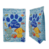 Sac à fermeture éclair de ration pour chien imprimé personnalisé sac de nourriture aluminisé de haute qualité 1kg pochette de nourriture pour animaux de compagnie