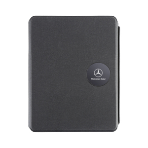 10000mah New Stylish Customized A5 PU Leather Notebook Power Bank with magsafe USB Drive Wireless Charge Lamp for Business Gift