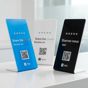 Tarjeta de Reseña Personalizada para Hoteles y Restaurantes con Chip RFID NFC, Resistente al Agua, con Código <span class=keywords><strong>QR</strong></span> Individual para Pedidos Comerciales - Product Image 4